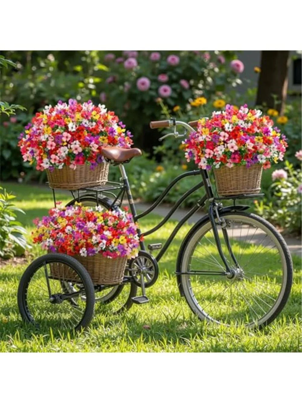 Artificial Daisy Flowers 20 Bunch UV Resistant Outdoor Silk Floral Home Decor